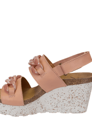 Fair Isle Wedge Sandals