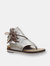 LOCATE Flat Sandals - Grey Silver