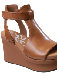 Mojo Wedge Sandals - Camel