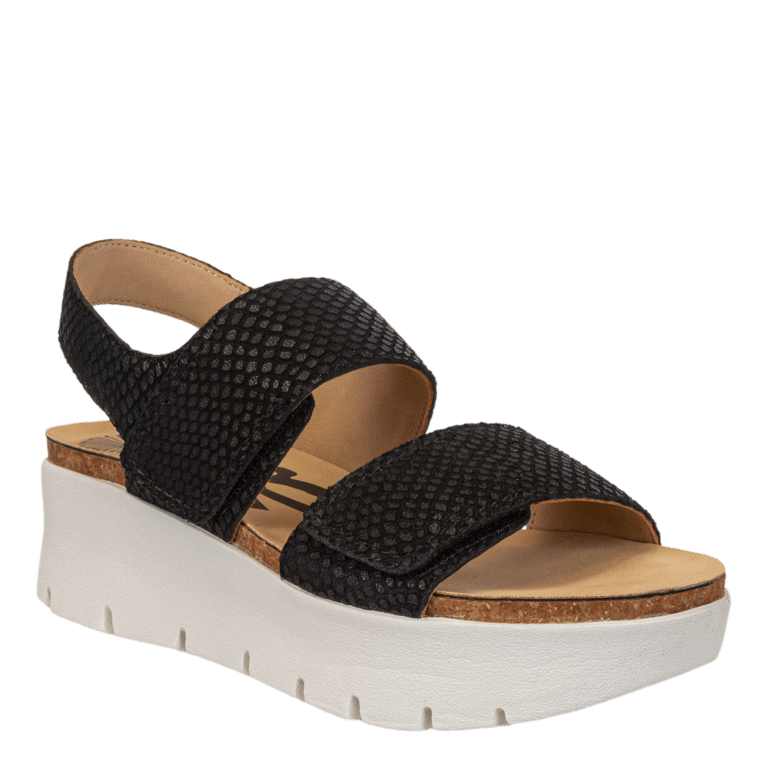 Montane Platform Sandals - Black