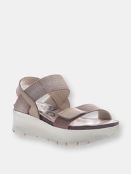 Nova Platform Sandals - Silver