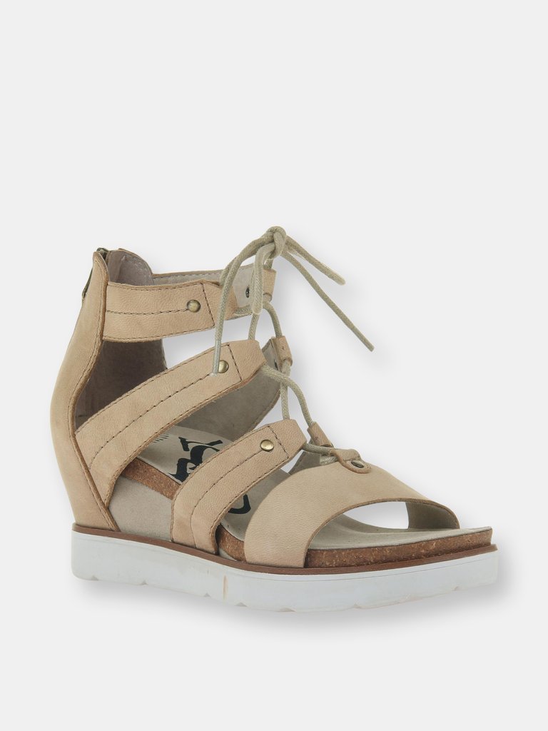 RIVERFRONT Wedge Sandals - Mid Taupe