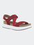 Sierra Platform Sandals - Red