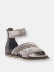 SOUVENIR Flat Sandals - Zinc