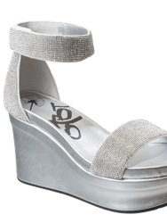 Status Wedge Sandals - Silver