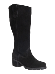 Tallow Heeled Mid Shaft Boots - Black