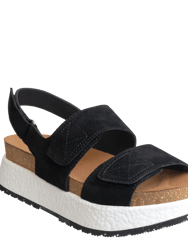 Wandering Platform Sandals - Black