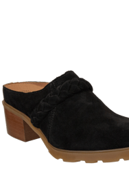 WEST Heeled Mules - Black