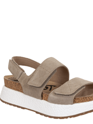 Wandering Platform Sandals - Mud