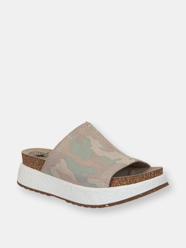 WAYSIDE Platform Slides - Khaki Camo