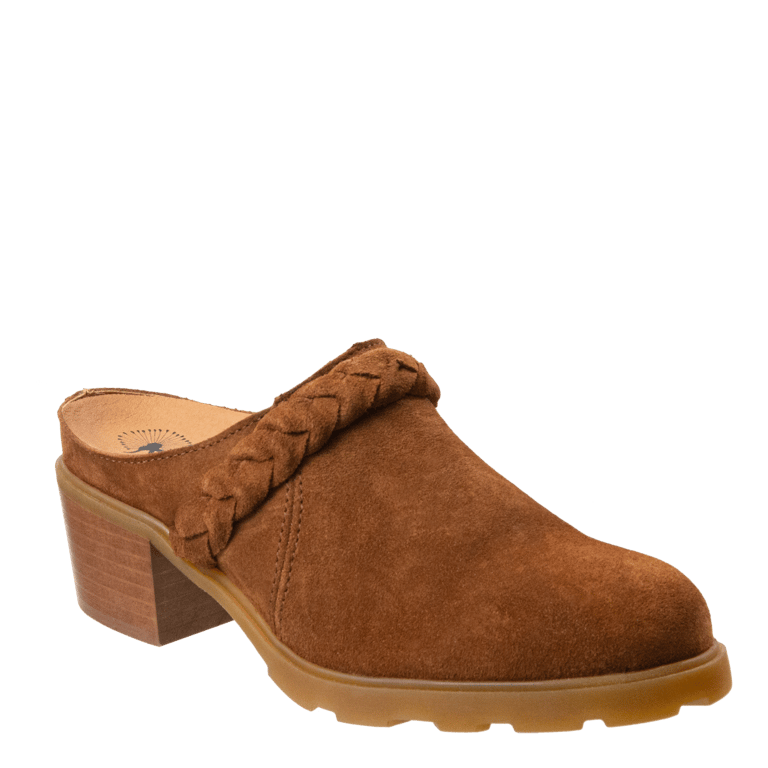 WEST Heeled Mules - Camel