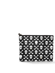 #4 Holly Skull Black Bag - Print Black