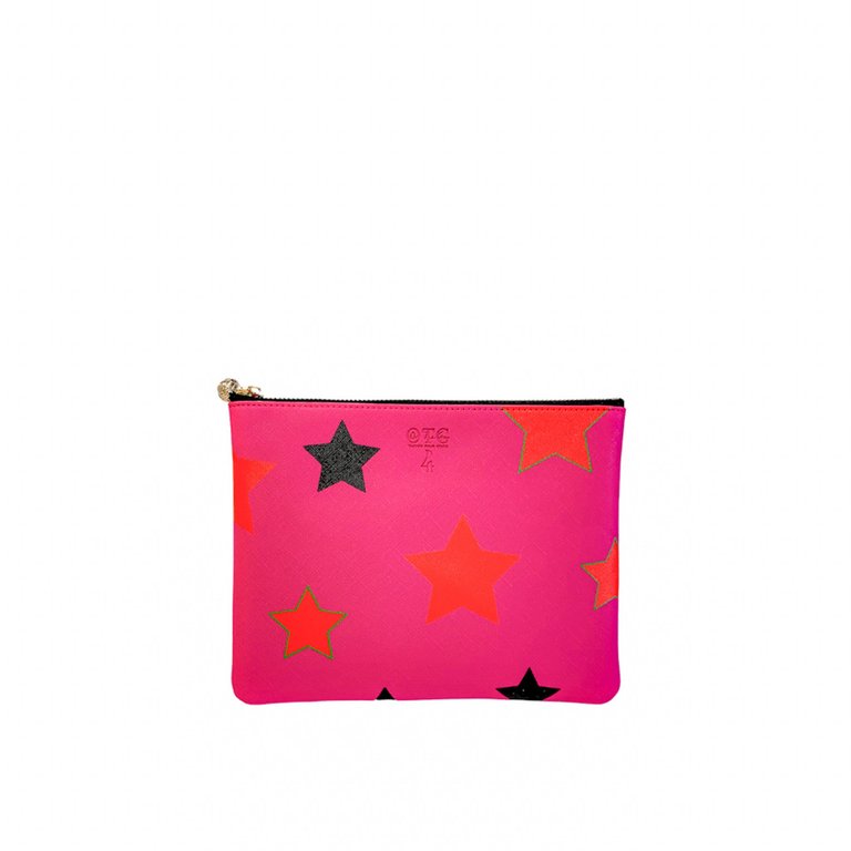 #4 Sam Star Hot Pink Bag - Hot Pink