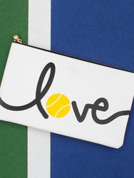 #5 Amy Loves Tennis White Bag