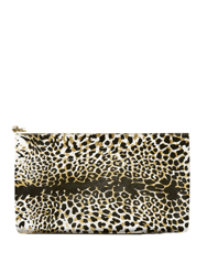 #5 Caki Leopard Gold Bag - Gold