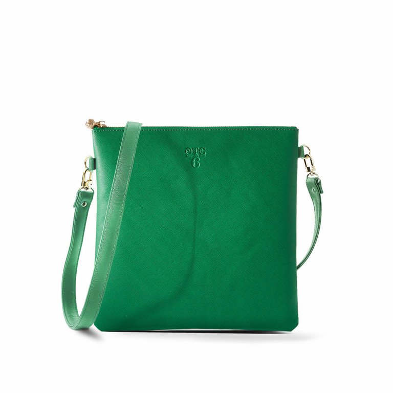 #6 Green Crossbody Bag - Green