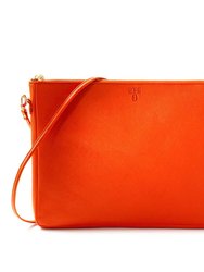 #9 Orange TECHIE Bag - Orange/Solid