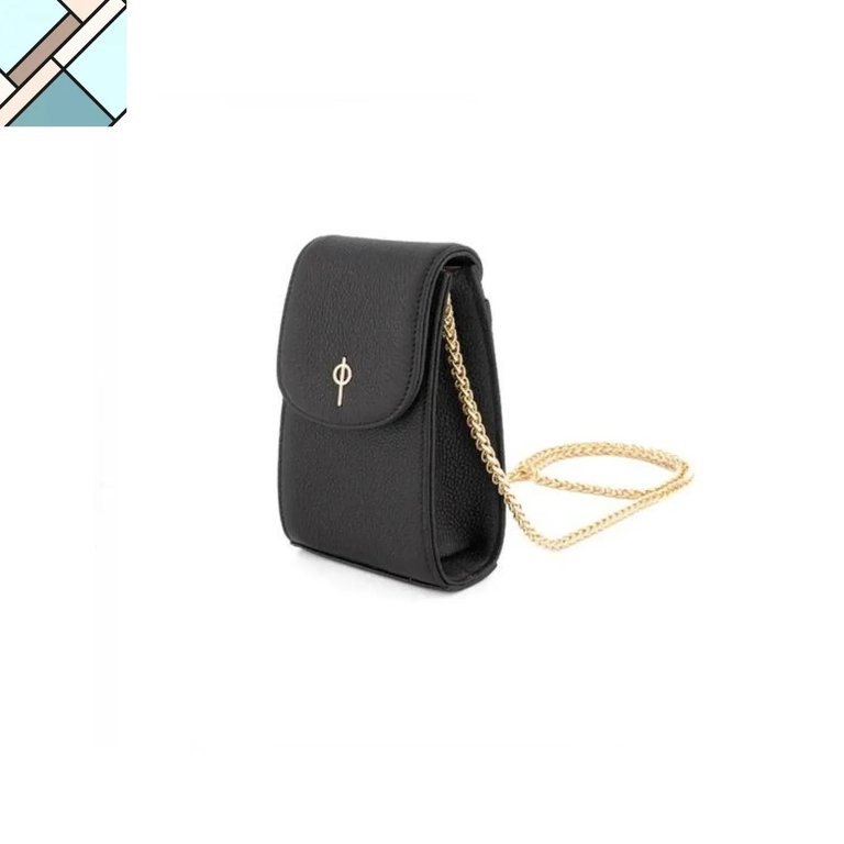 Casey Floater Crossbody Bag - Black - Black