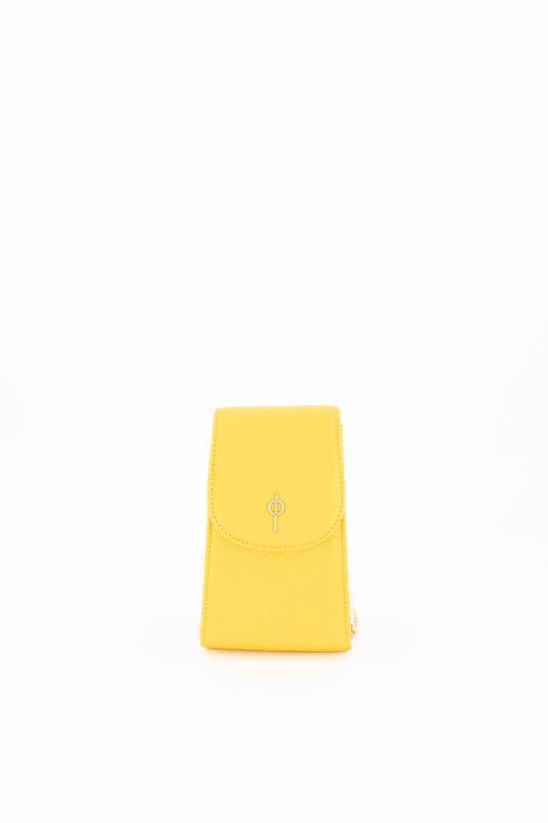 Casey Floater Crossbody Bag - Yellow