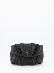 Leda Braid Handbag - Black - Black