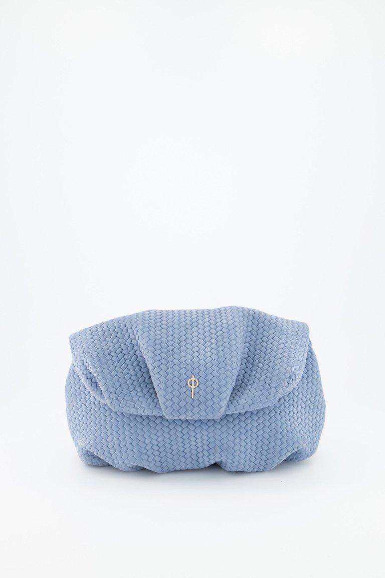 Leda Braid Handbag - Blue - Blue