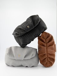 Leda Braid Handbag - Grey