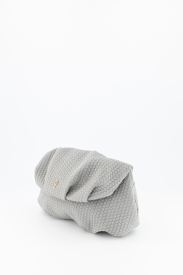 Leda Braid Handbag - Grey