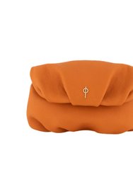 Leda Floater Handbag - Orange - Orange