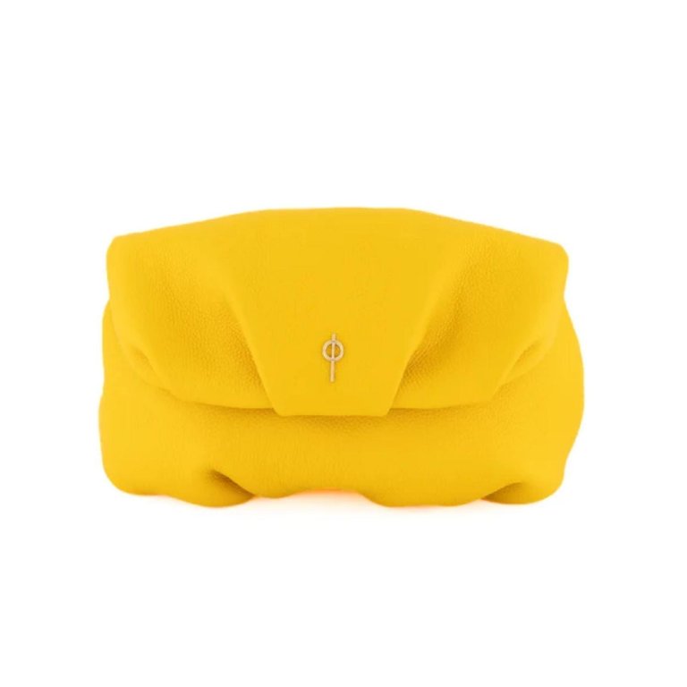 Leda Floater Handbag - Yellow - Yellow