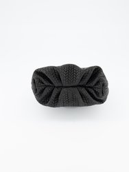 Mini Leda Braid Handbag Black