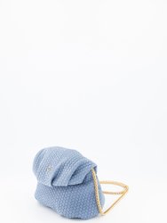 Mini Leda Braid Handbag Blue