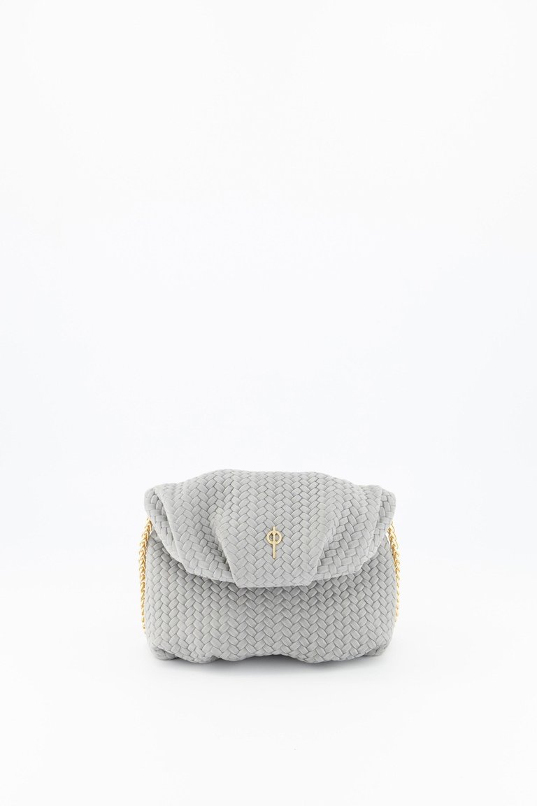 Mini Leda Braid Handbag Grey - Grey
