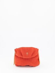Mini Leda Braid Handbag Red - Red