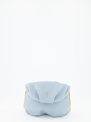Mini Leda Floater Handbag - Blue - Blue