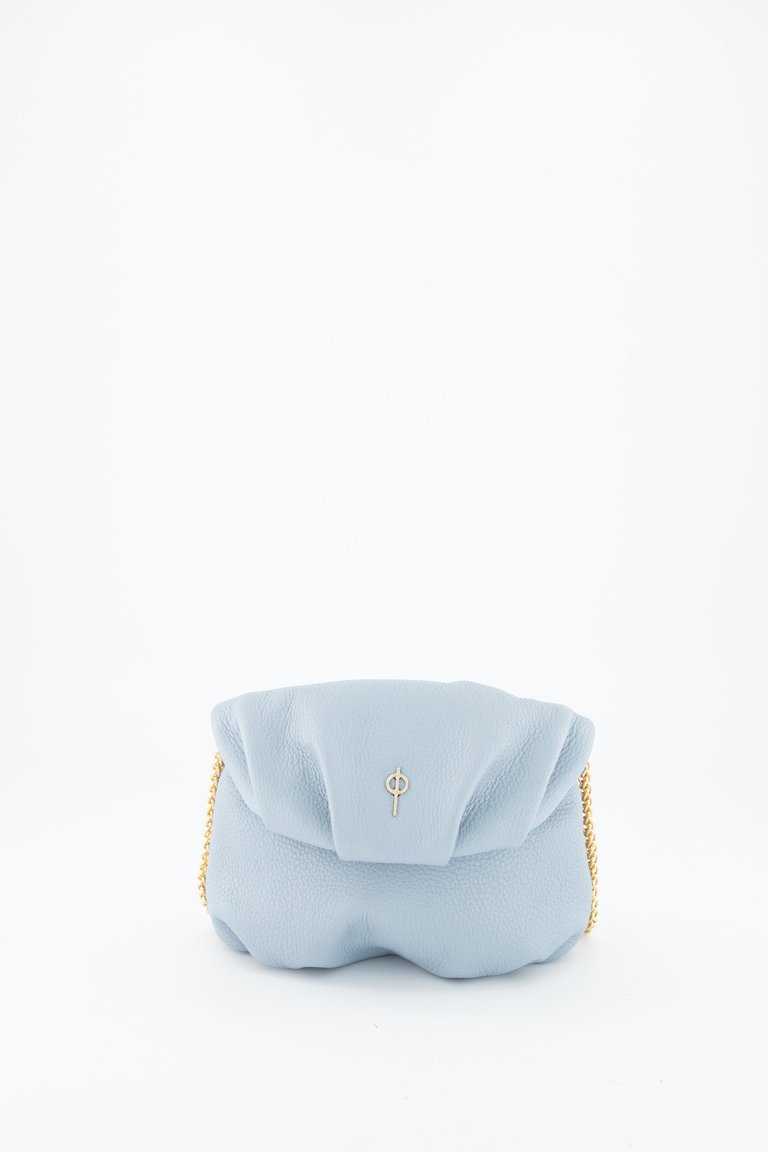 Mini Leda Floater Handbag - Blue - Blue