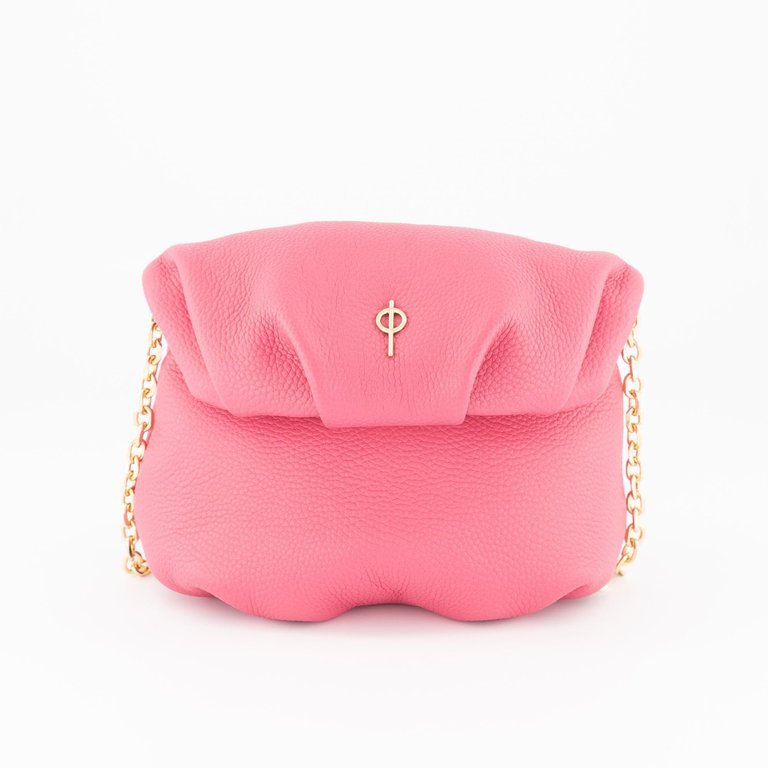 Mini Leda Floater Handbag - Pink - Pink