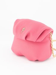 Mini Leda Floater Handbag - Pink