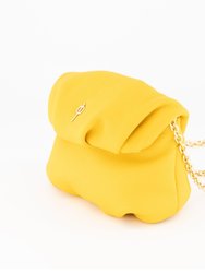 Mini Leda Floater Handbag - Yellow