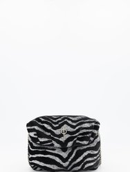 Mini Leda Handbag Zebra Black - Zebra Black
