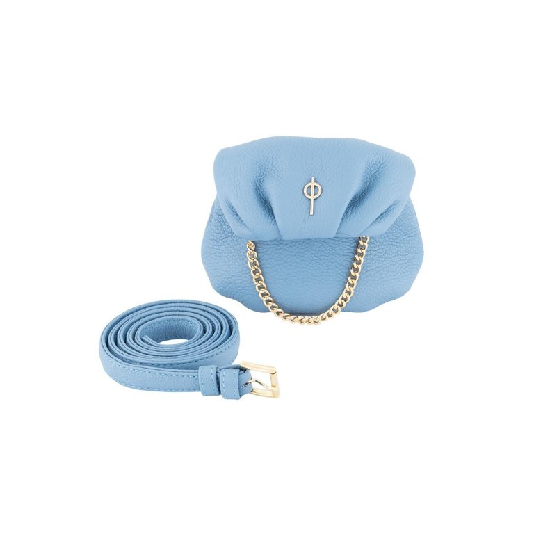 Tiny Floater Leda Handbag Blue - Blue