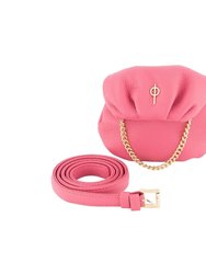 Tiny Floater Leda Handbag - Pink - Pink