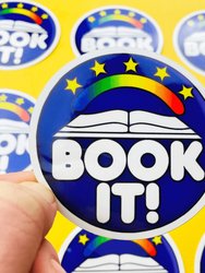 Eighties Kids Sticker 3 Pack Including Book It! - Reading Rainbow - Oregon Trail Vintage Designs From 1980s 1990s, Eighties Stickers