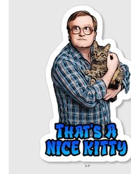 Trailer Park Boys Bubbles Sticker Pack (2 Pack) Bubbles & Green Bastard Stickers, Official Trailer Park Boys Merchandise, Stickers For Men