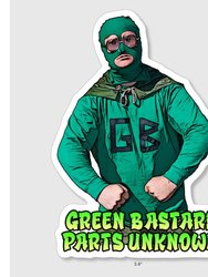 Trailer Park Boys Bubbles Sticker Pack (2 Pack) Bubbles & Green Bastard Stickers, Official Trailer Park Boys Merchandise, Stickers For Men