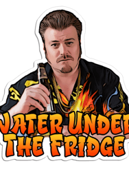 Trailer Park Boys® (2 Pack Stickers) Featuring Julian And Ricky | Officially Licensed Trailer Park Boys Sticker | Julian Sticker