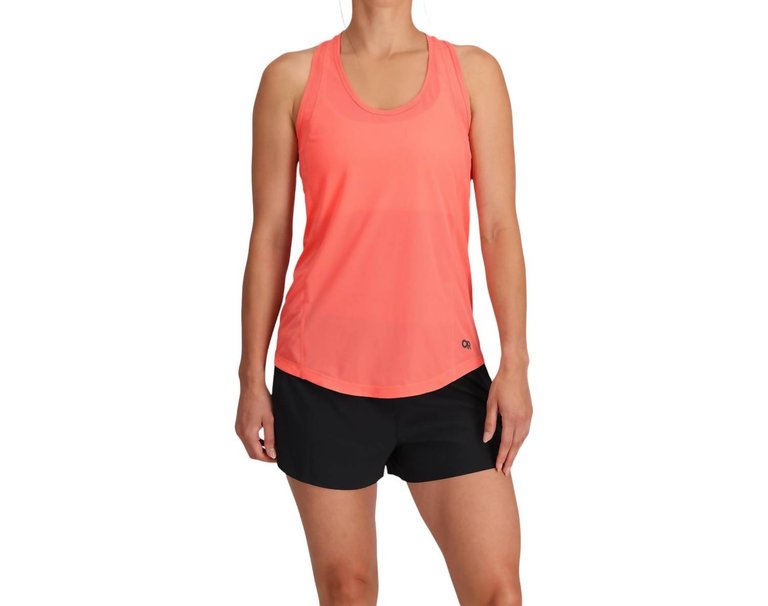 Echo Tank Top In Azalea - Azalea