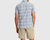 Men's Astroman Short Sleeve Sun Shirt In Lead Plaid