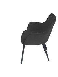 Linden Harmony Upholstered Dining chair With U-Shape Legs