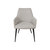 Linden Harmony Urban Mid-Century Modern Grey Upholstered Dining Chair Set of 2 - Urban Grey