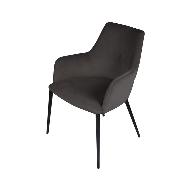 Lingo Harmony Upholstered Dining Chair with Conic Legs